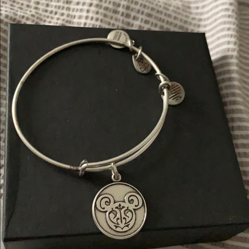 alex and ani silver disney charm bracelet